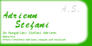 adrienn stefani business card